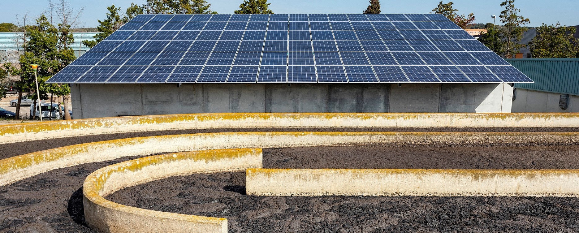 Sorigué begins installing solar panels at wastewater treatment plants